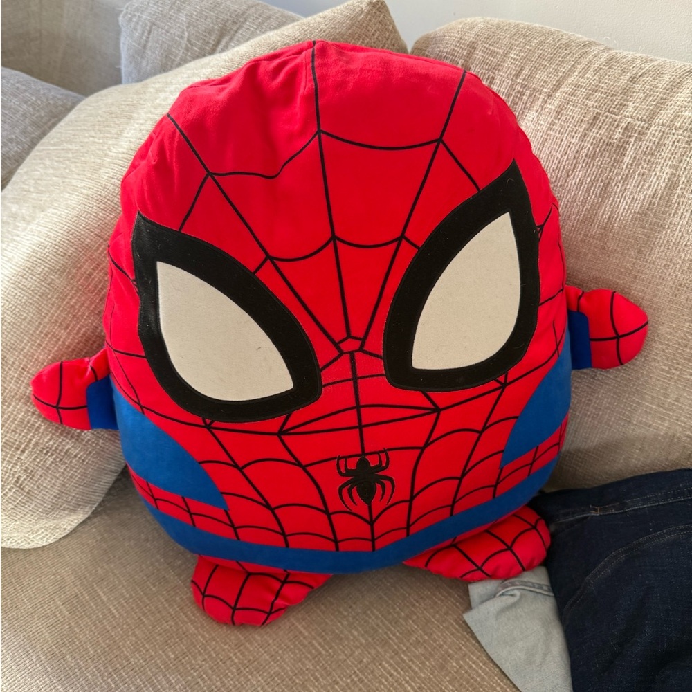 Two foot tall Spider-Man pillow